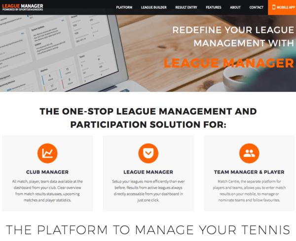 League Manager Software