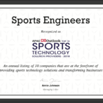 Sport Engineers - Sports Technology Provider 2018